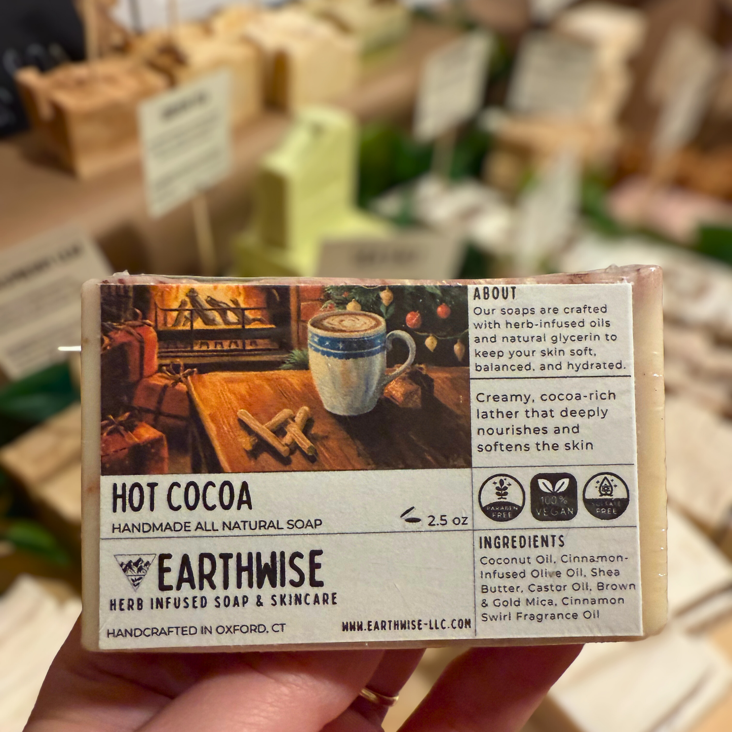 Hot Cocoa Soap Bar
