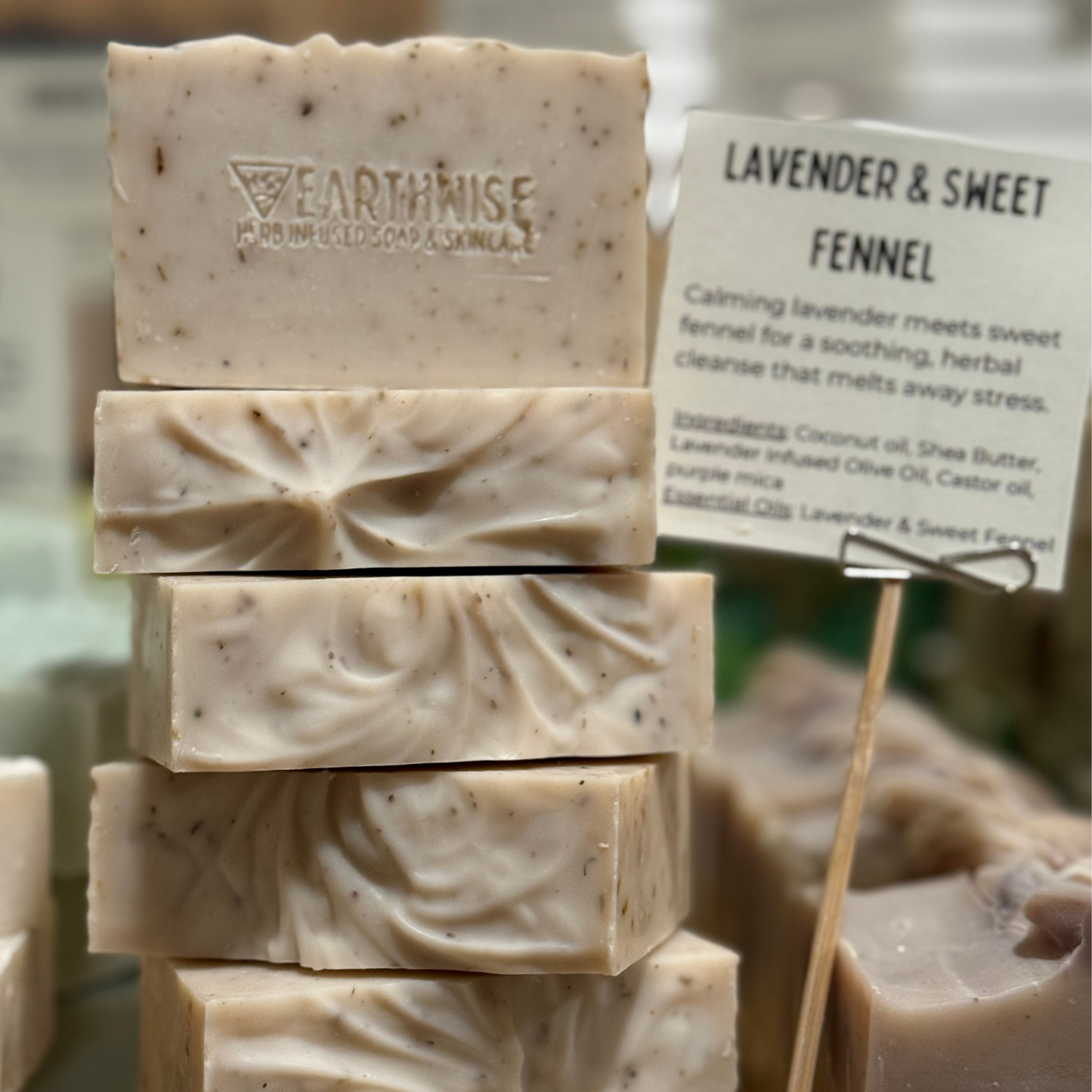 Lavender & Sweet Fennel Soap Bar