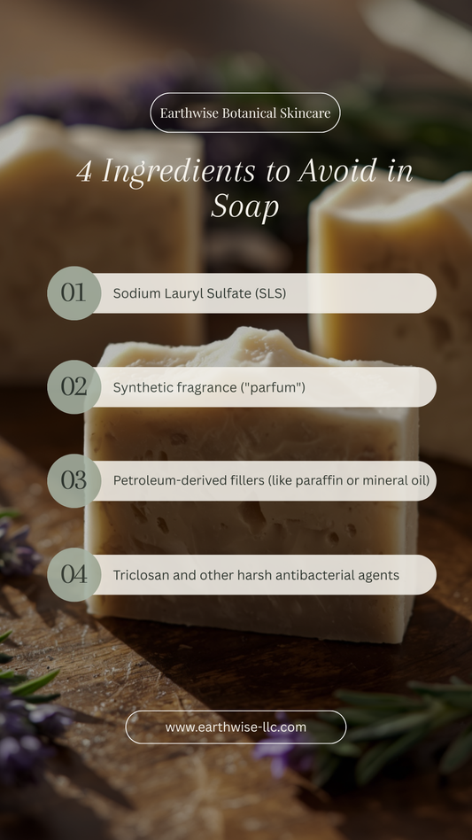 4 Ingredients to Avoid When Making (or Buying) Soap