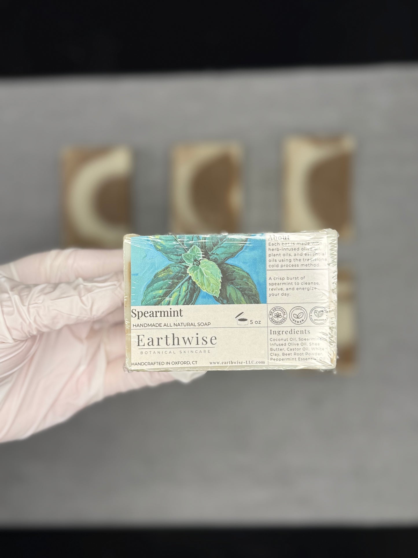 Organic Mint Soap Bar