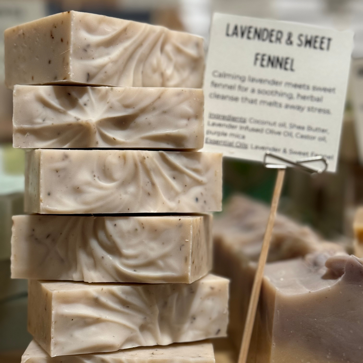 Lavender & Sweet Fennel Soap Bar