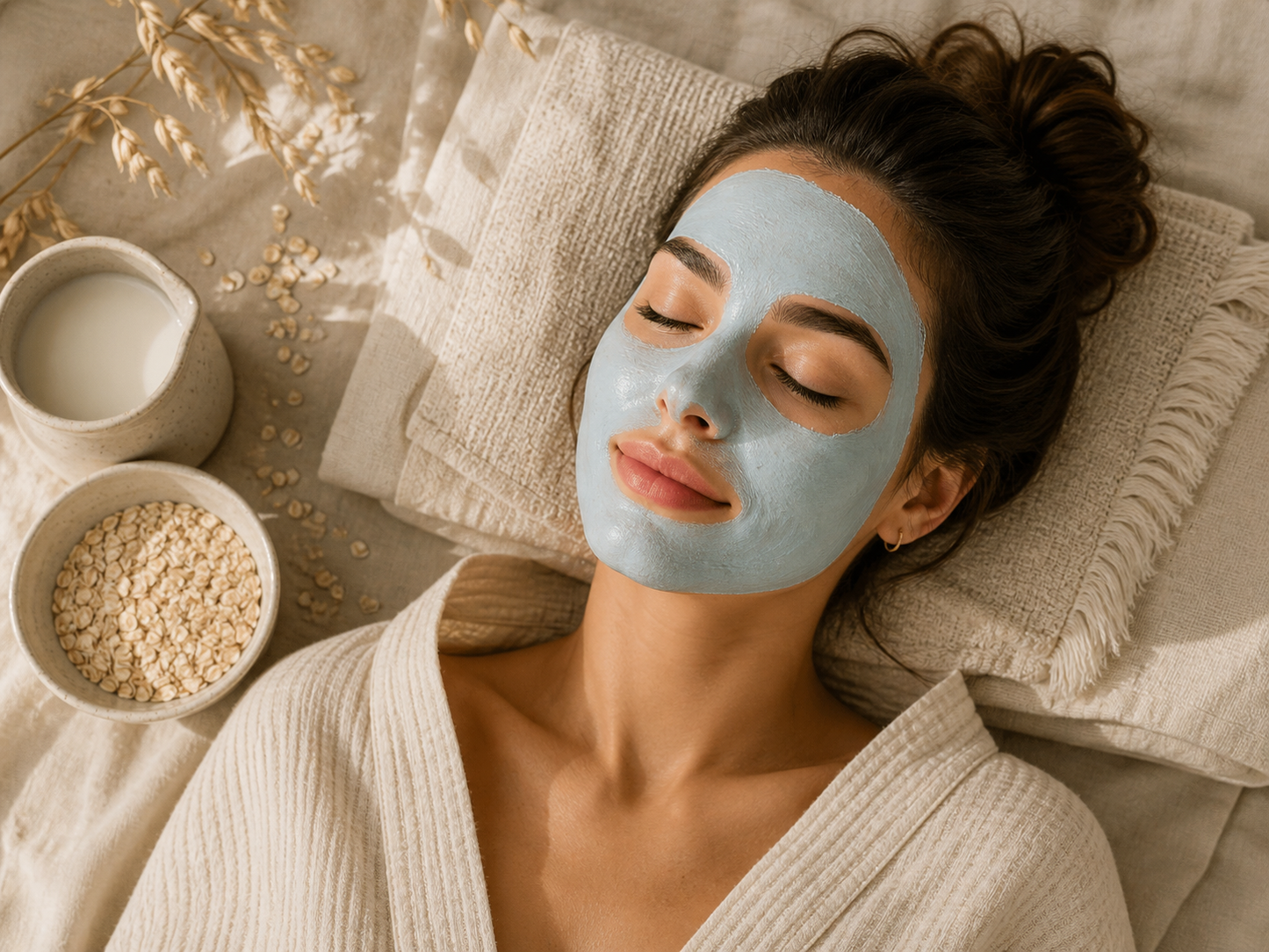 Creamy Softening Clay Mask - Goat Milk & Oats