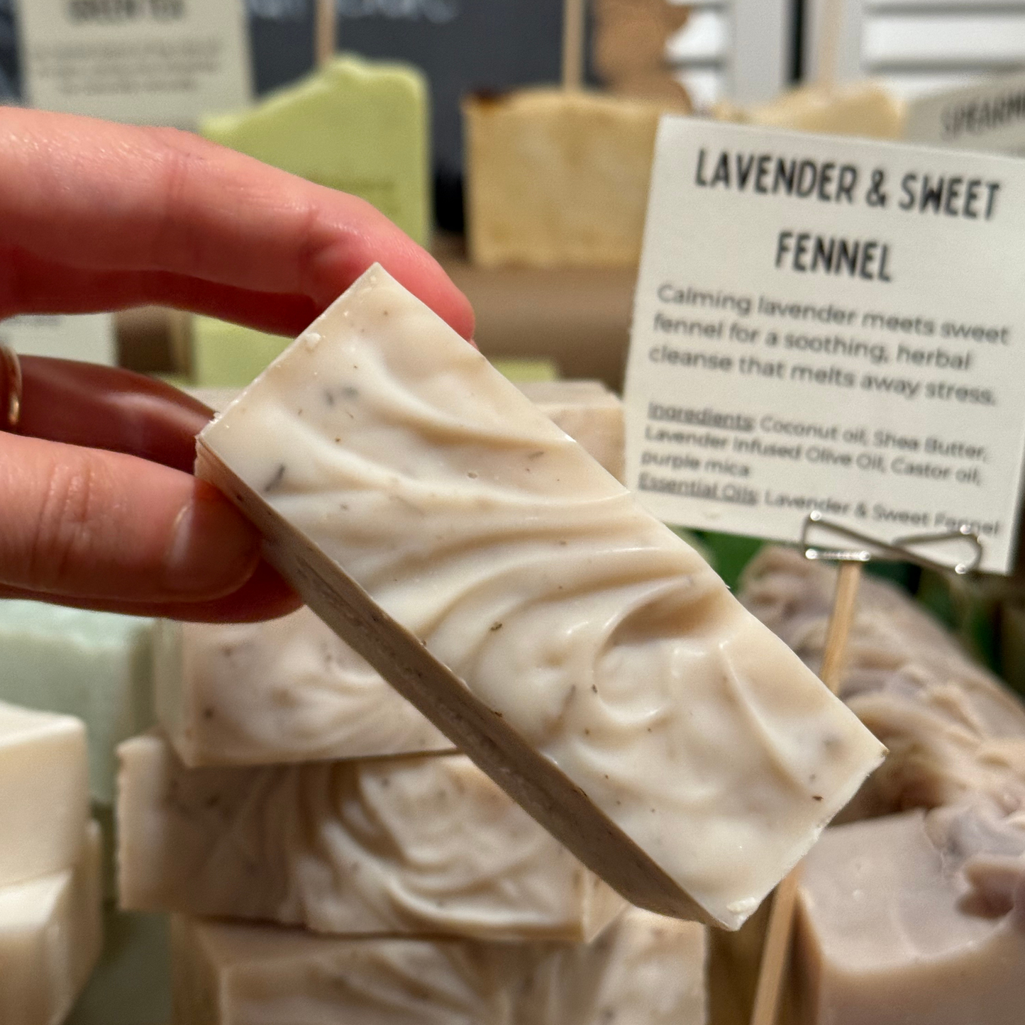 Lavender & Sweet Fennel Soap Bar