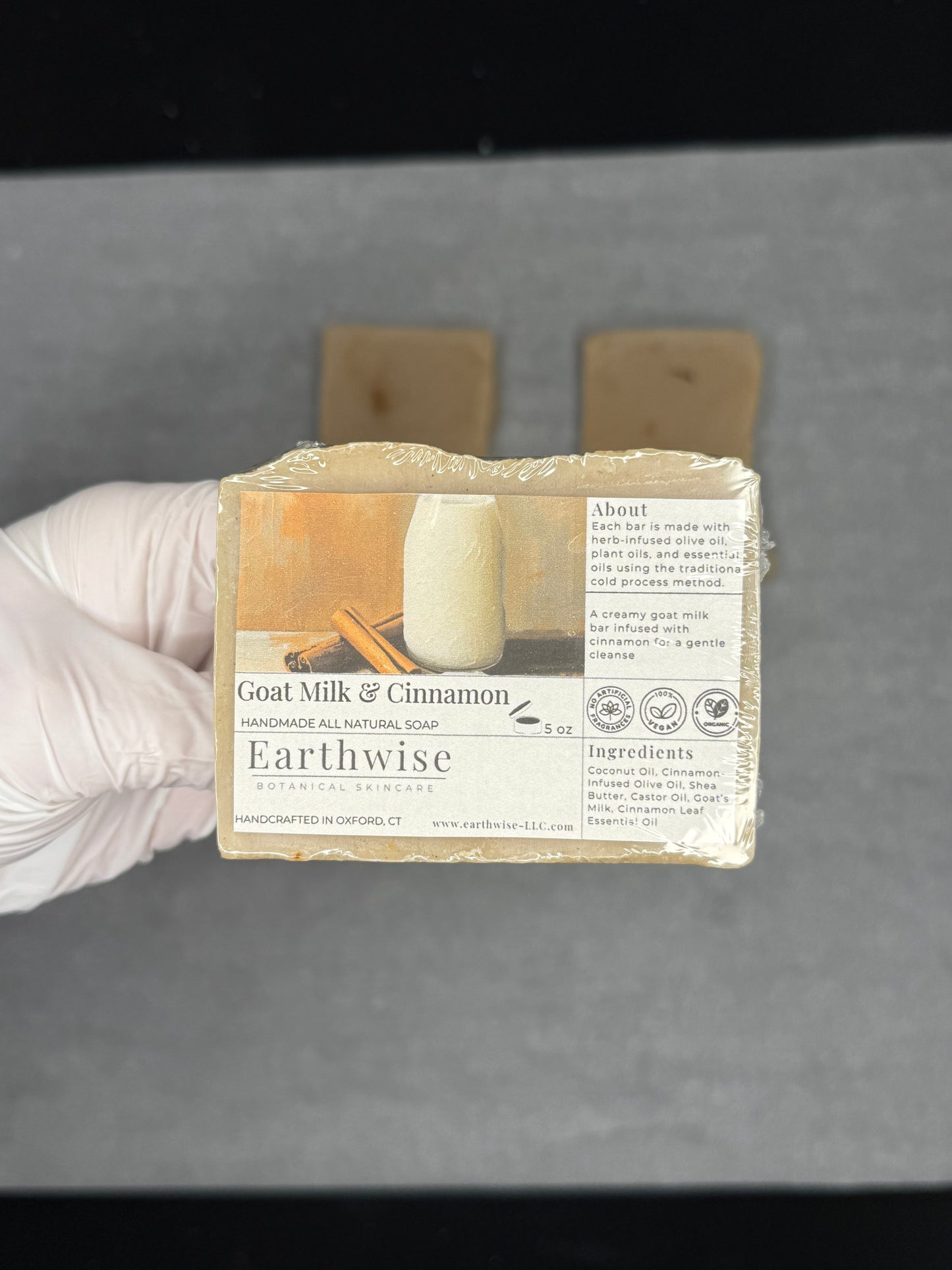 Goat Milk and Cinnamon Soap Bar