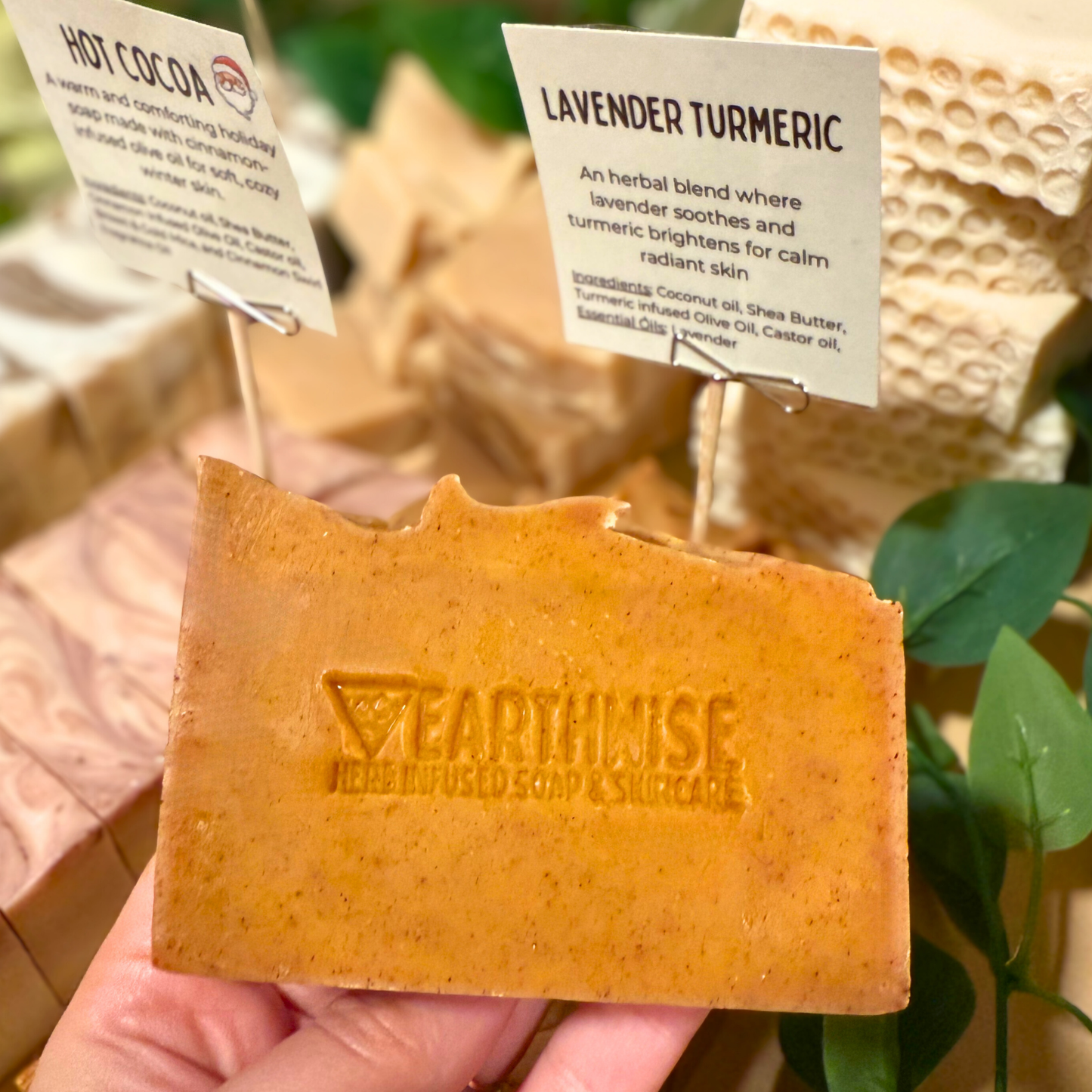 Lavender Turmeric Soap Bar
