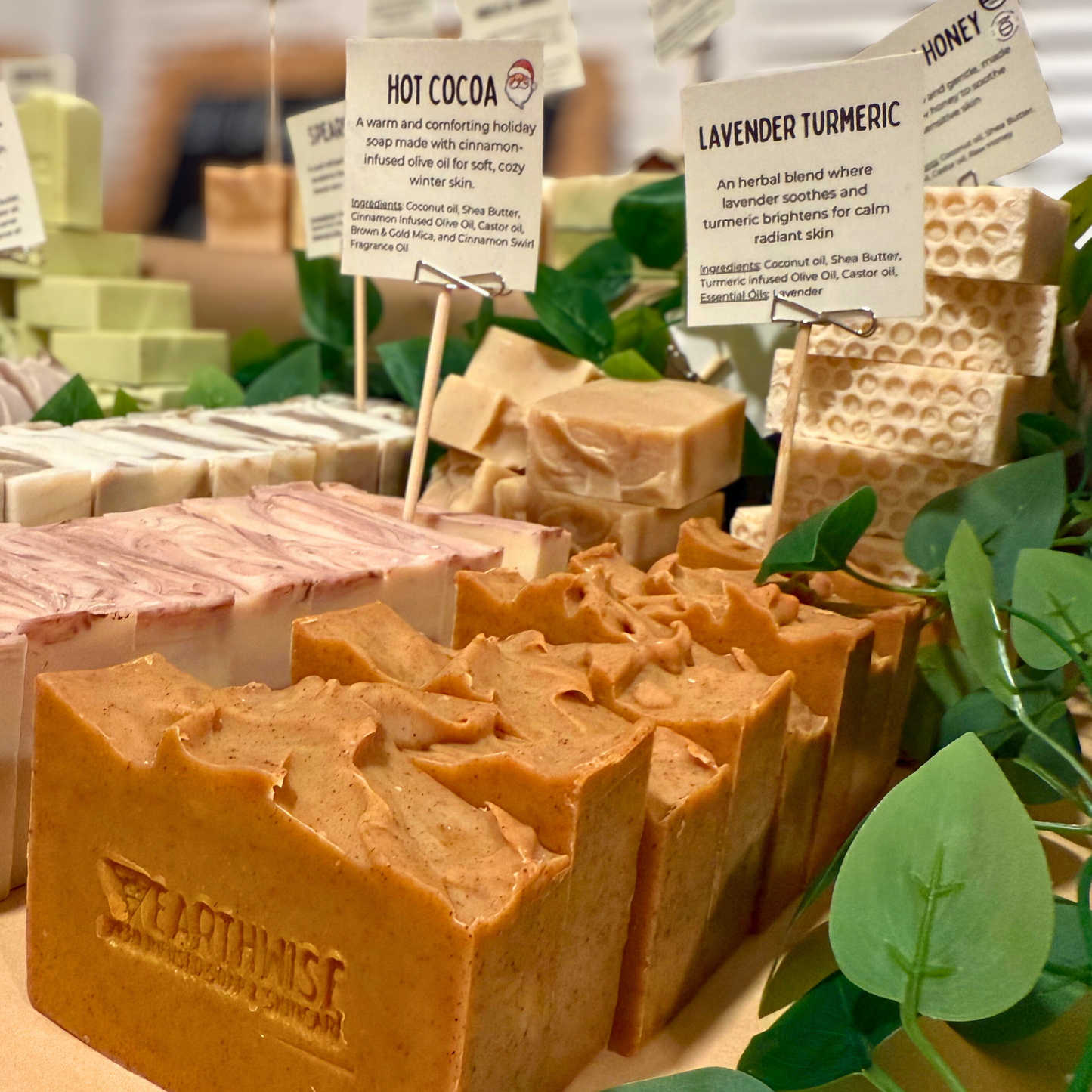 Lavender Turmeric Soap Bar