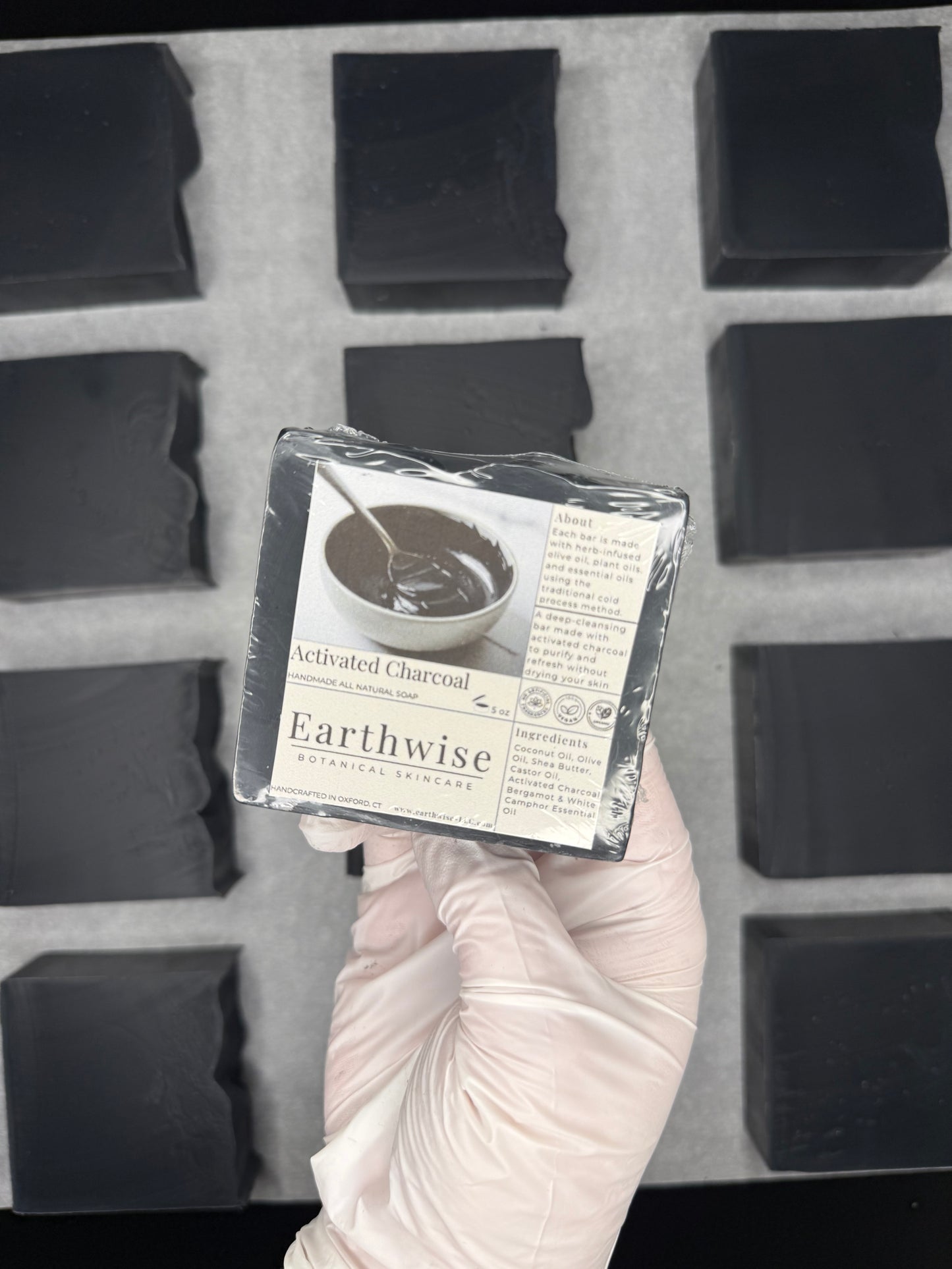 Activated Charcoal Facial Soap Bar