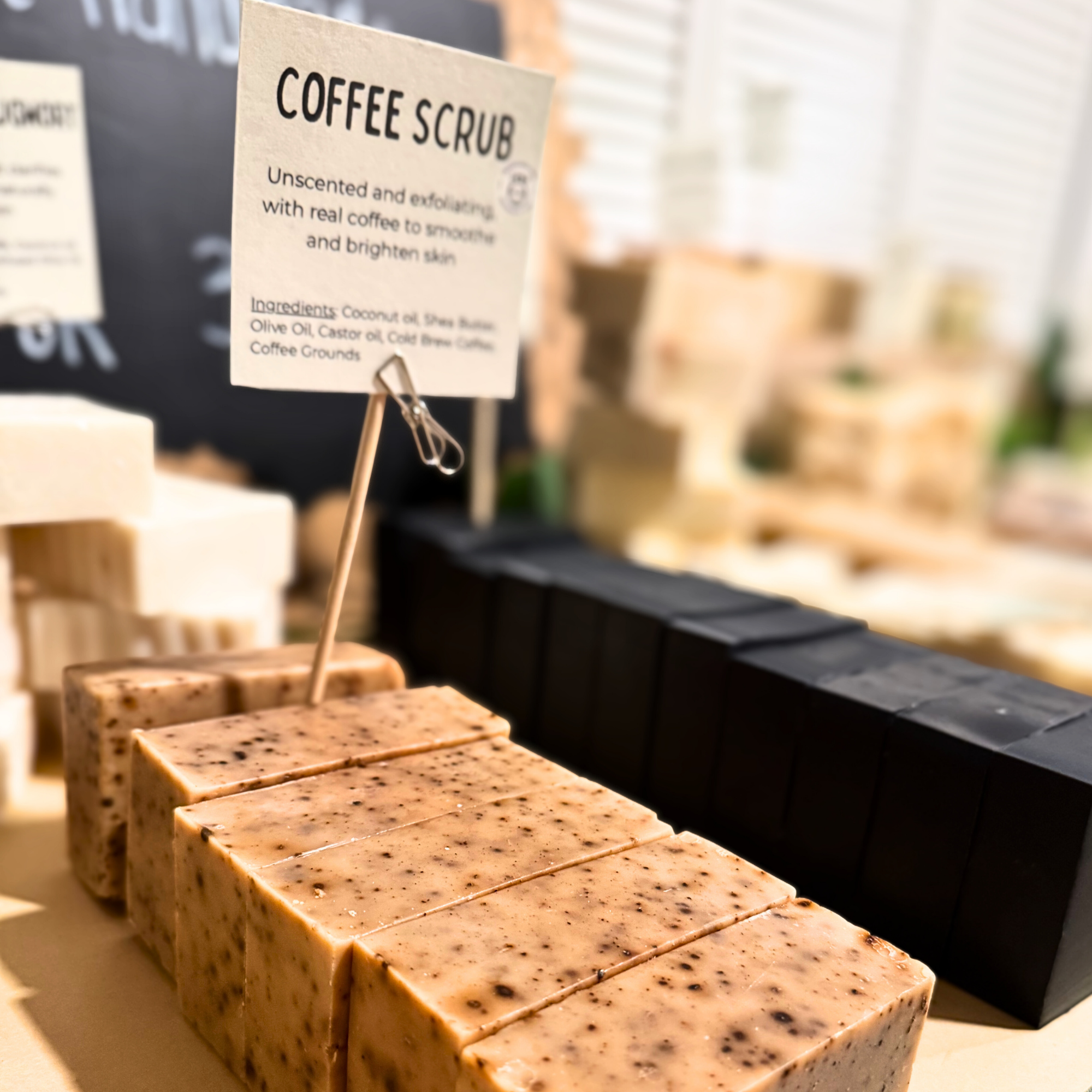 Coffee Scrub Soap Bar