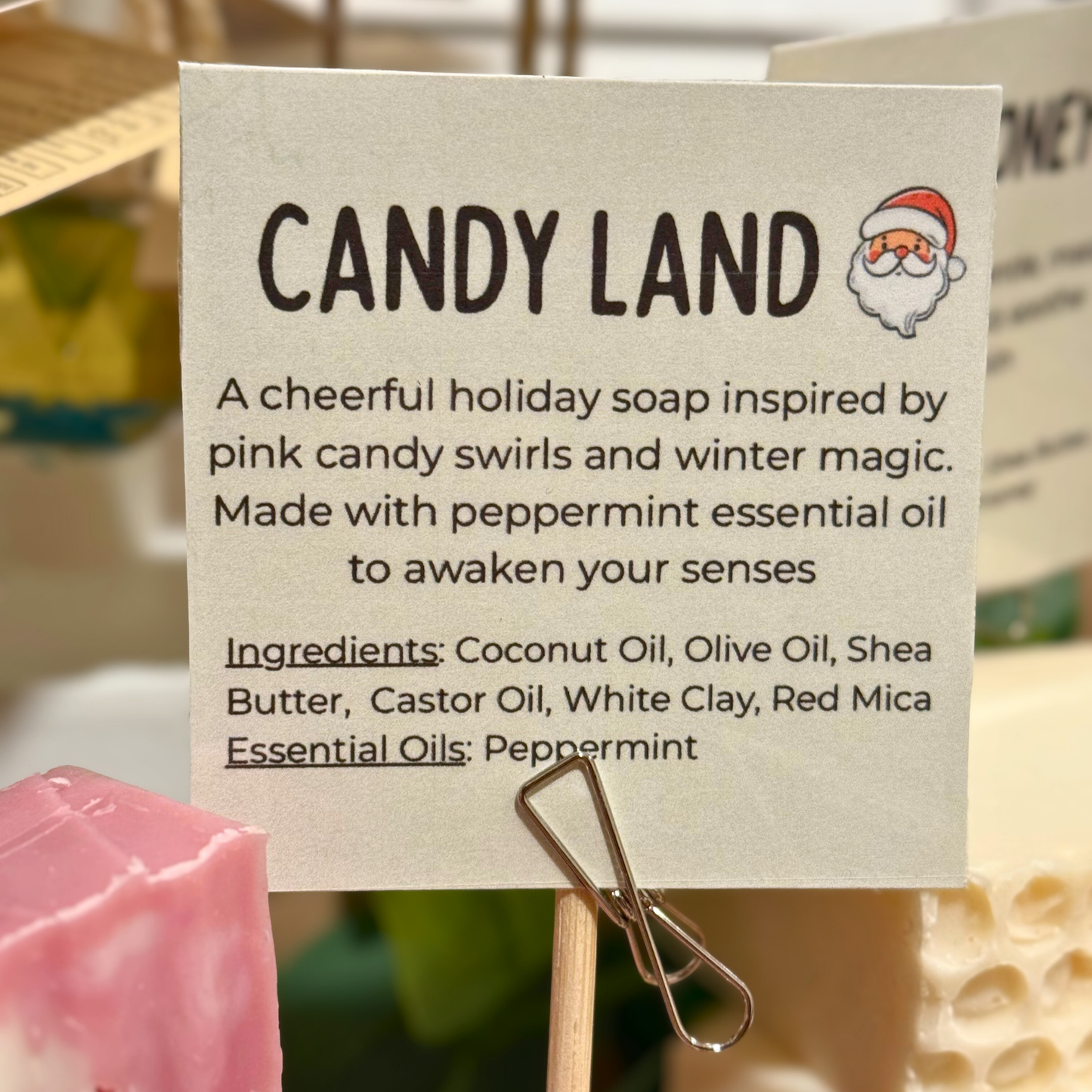 Peppermint Soap Bar
